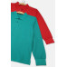 Polo Full Sleeve Relaxed Fit Button Front Cotton Rich Honeycomb T-shirts